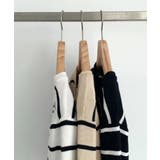 ボーダー柄リブニットアンサンブル | VIVID LADY | 詳細画像32 