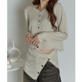 【2点セット】ニットカーディガンxチューブトップ アンサンブル | VIVID LADY | 詳細画像1 