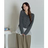 【2点セット】ニットカーディガンxチューブトップ アンサンブル | VIVID LADY | 詳細画像28 