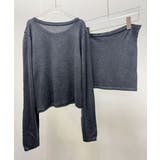 【2点セット】ニットカーディガンxチューブトップ アンサンブル | VIVID LADY | 詳細画像34 