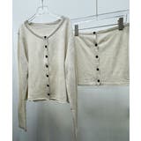 【2点セット】ニットカーディガンxチューブトップ アンサンブル | VIVID LADY | 詳細画像35 