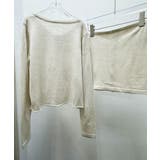 【2点セット】ニットカーディガンxチューブトップ アンサンブル | VIVID LADY | 詳細画像36 