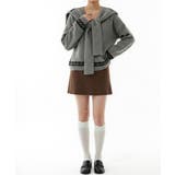 リボン柄ショール付きアンサンブルニット | VIVID LADY | 詳細画像11 