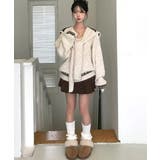 リボン柄ショール付きアンサンブルニット | VIVID LADY | 詳細画像5 