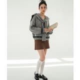 リボン柄ショール付きアンサンブルニット | VIVID LADY | 詳細画像9 