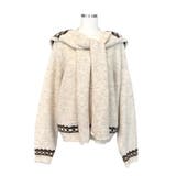 リボン柄ショール付きアンサンブルニット | VIVID LADY | 詳細画像17 