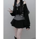 レイヤードニットアンサンブル ショートトップス＋カラーニット | VIVID LADY | 詳細画像5 