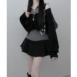 レイヤードニットアンサンブル ショートトップス＋カラーニット | VIVID LADY | 詳細画像6 