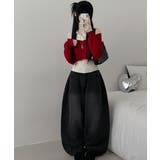 レイヤードニットアンサンブル ショートトップス＋カラーニット | VIVID LADY | 詳細画像20 