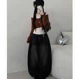 レイヤードニットアンサンブル ショートトップス＋カラーニット | VIVID LADY | 詳細画像26 