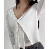 リボンカップキャミ×ショートカーデアンサンブル | VIVID LADY | 詳細画像13 