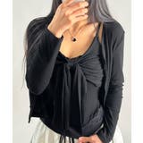 リボンカップキャミ×ショートカーデアンサンブル | VIVID LADY | 詳細画像15 