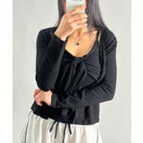 リボンカップキャミ×ショートカーデアンサンブル | VIVID LADY | 詳細画像19 