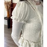 フリルニットカーディガン アンサンブル3点セット | VIVID LADY | 詳細画像5 