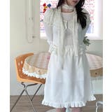 フリルニットカーディガン アンサンブル3点セット | VIVID LADY | 詳細画像8 