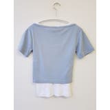 クロップド半袖Tシャツ×タンクトップ レイヤード2点セット | VIVID LADY | 詳細画像18 
