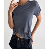 アシンメトリーフリルTシャツxタンクトップ アンサンブルセット | VIVID LADY | 詳細画像3