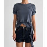 アシンメトリーフリルTシャツxタンクトップ アンサンブルセット | VIVID LADY | 詳細画像6
