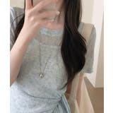 ウエストリボンニットxキャミソール トップス2点セット | VIVID LADY | 詳細画像5