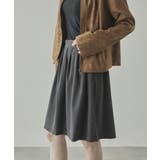 細コーデュロイ Aライン ギャザーフレアスカート | VIVID LADY | 詳細画像13