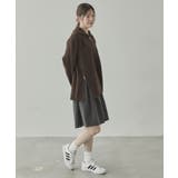 細コーデュロイ Aライン ギャザーフレアスカート | VIVID LADY | 詳細画像17