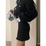 可愛いフリンジデニムミニスカート レディース Y2K | VIVID LADY | 詳細画像16 