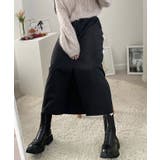 前スリット入りロングスカート レディース 春スカート | VIVID LADY | 詳細画像17