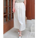 前スリット入りロングスカート レディース 春スカート | VIVID LADY | 詳細画像4