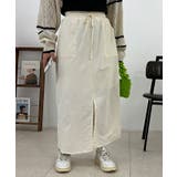 前スリット入りロングスカート レディース 春スカート | VIVID LADY | 詳細画像2