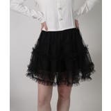 シアーティアード インナーパンツ付きミニスカート | VIVID LADY | 詳細画像9 