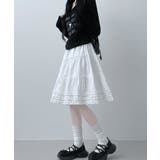 フリル ティアード フレアスカート | VIVID LADY | 詳細画像3 