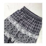 チェック×ドット レースティアードロングスカート | VIVID LADY | 詳細画像16 