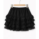 インナーパンツ付き レースティアードミニスカート | VIVID LADY | 詳細画像10 