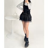 インナーパンツ付き レースティアードミニスカート | VIVID LADY | 詳細画像18