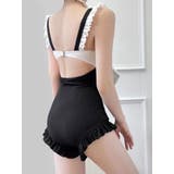 フリルリブリボン水着 モノキニ 夏 | VIVID LADY | 詳細画像4