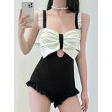 フリルリブリボン水着 モノキニ 夏 | VIVID LADY | 詳細画像2