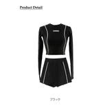 水着体型カバー 2点セット ラッシュガードリブ | VIVID LADY | 詳細画像20