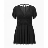 メッシュフレアスリーブカシュクールワンピース水着 | VIVID LADY | 詳細画像13