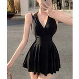 ホルターネックバックストラップフレアワンピース水着 | VIVID LADY | 詳細画像4