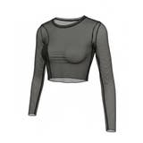 メッシュトップスxシャーリングワンピース水着 2点セット | VIVID LADY | 詳細画像7