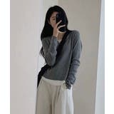 レイヤード風 キーネック Tシャツ | VIVID LADY | 詳細画像2 