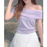 オフショル半袖Tシャツ | VIVID LADY | 詳細画像19