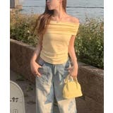 オフショル半袖Tシャツ | VIVID LADY | 詳細画像4