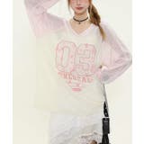 シアー ラグラン レースTシャツ | VIVID LADY | 詳細画像6 