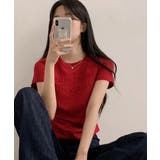 エンボスロゴ コンパクトTシャツ | VIVID LADY | 詳細画像11