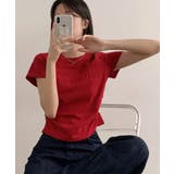 エンボスロゴ コンパクトTシャツ | VIVID LADY | 詳細画像12