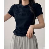 エンボスロゴ コンパクトTシャツ | VIVID LADY | 詳細画像18