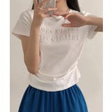 エンボスロゴ コンパクトTシャツ | VIVID LADY | 詳細画像7