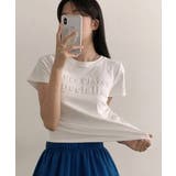 エンボスロゴ コンパクトTシャツ | VIVID LADY | 詳細画像8