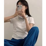エンボスロゴ コンパクトTシャツ | VIVID LADY | 詳細画像9
